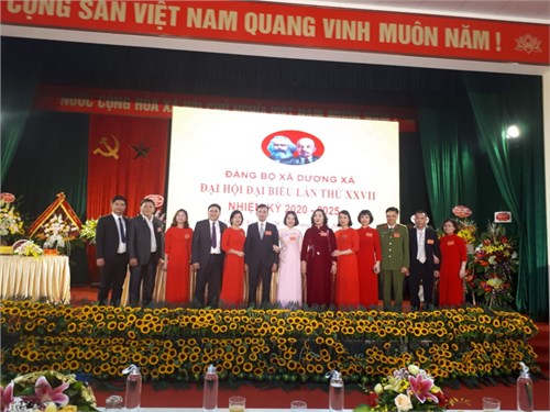 Đại hội đại biểu Đảng bộ xã Dương Xá lần thứ XXVII. Nhiệm Kỳ 2020 - 2025